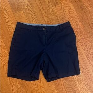 Talbots Dark Blue Women's‎ Chino Shorts